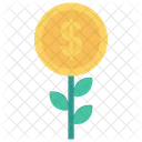 Growth Dollar Cash Icon