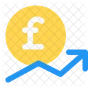 Pound Value Increase Icon
