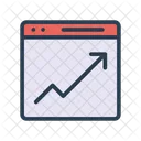 Growth Increase Webpage Icon