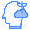 Growth Mind Thought Icon