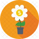 Growth Investment Money Icon