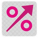 Growth Percent Graph Icon