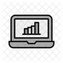 Growth Online Analysis Data Analytics Icon