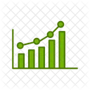 Growth Analytics Bar Chart Icon