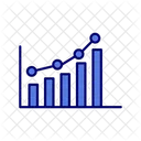 Growth Analytics Bar Chart Icon