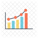 Growth Analytics Bar Chart Icon