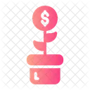 Growth Money Currency Icon