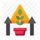 Growth Plant Pot Icon