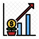 Economy Investment Coin Icon