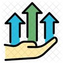 Growth Arrow  Icon