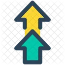 Arrows Directions Growth Icon