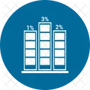 Bar Growth Chart Icon