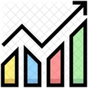 Growth Bar Chart  Icon