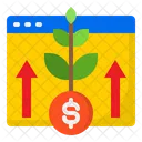 Growth Money Business Icon