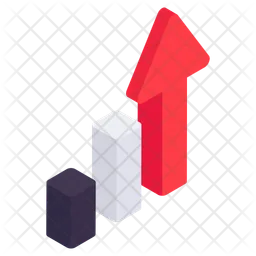 Growth Chart  Icon