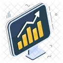 Growth Chart Data Analytics Infographic Icon