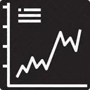 Many Line Graph Icon
