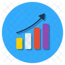 Growth Chart Improve Data Analytics Icon