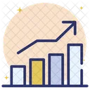 Business Statistics Business Growth Business Increase Icon