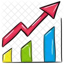 Growth Chart Business Analytics Graph Presentation Icon
