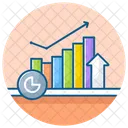 Growth Chart Increase Graph Sales Growth Icon