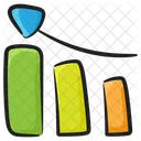 Growth Chart Business Growth Business Profit Icon