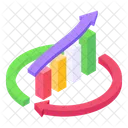 Growth Chart Business Analytics Business Growth Icon