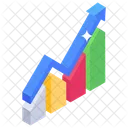 Growth Chart Business Analysis Business Statistics Icon