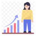 Business Growth Growth Chart Business Graph Icon