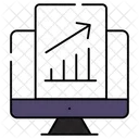 Growth Chart Growth Report Business Report Icon
