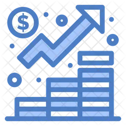 Growth Chart  Icon