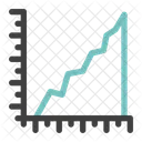 Growth Chart Growth Graph Analysis Icon