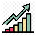 Growth Chart Analytics Graph Icon