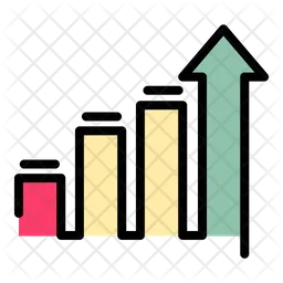 Growth Chart  Icon