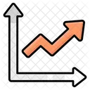 Growth Chart Analytics Chart Icon