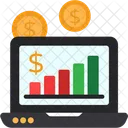 Growth Chart Analytics Graph Icon