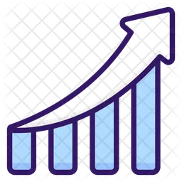 Growth Chart  Icon