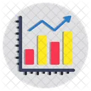 Growth Chart Graph Infographic Icon