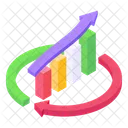 Growth Chart Business Analytics Business Growth Icon