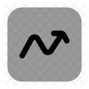 Chart Arrow Up Rectangle Icon