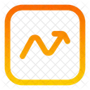 Chart Arrow Up Rectangle Icon