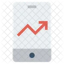 Phone Graph Finance Icon