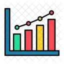 Investment Growth Analysis Data Visualization Icon