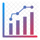 Investment Growth Analysis Data Visualization Icon