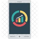 Growth Graph Mobile Graph Online Graph Icon