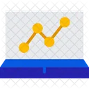 Analytics Growth Graph Analysis Icon