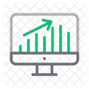 Growth Chart Increase Icon