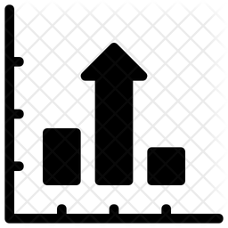 Growth Graph Icon Of Glyph Style Available In Svg Png Eps Ai Icon Fonts