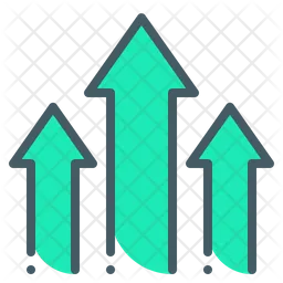 Growth Graph  Icon