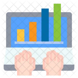 Growth Graph  Icon